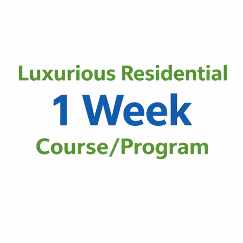 Luxurious Residential 1 Week Course/Program